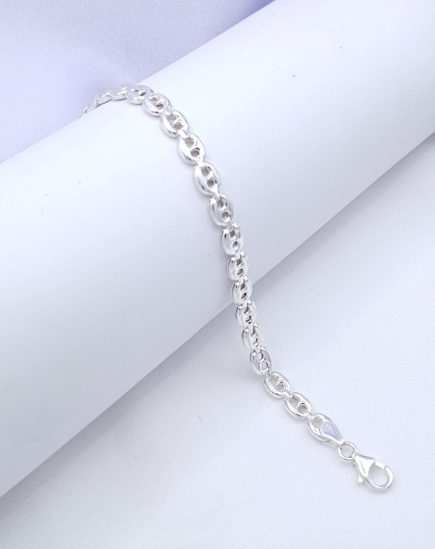 Pulsera eslabón candado
