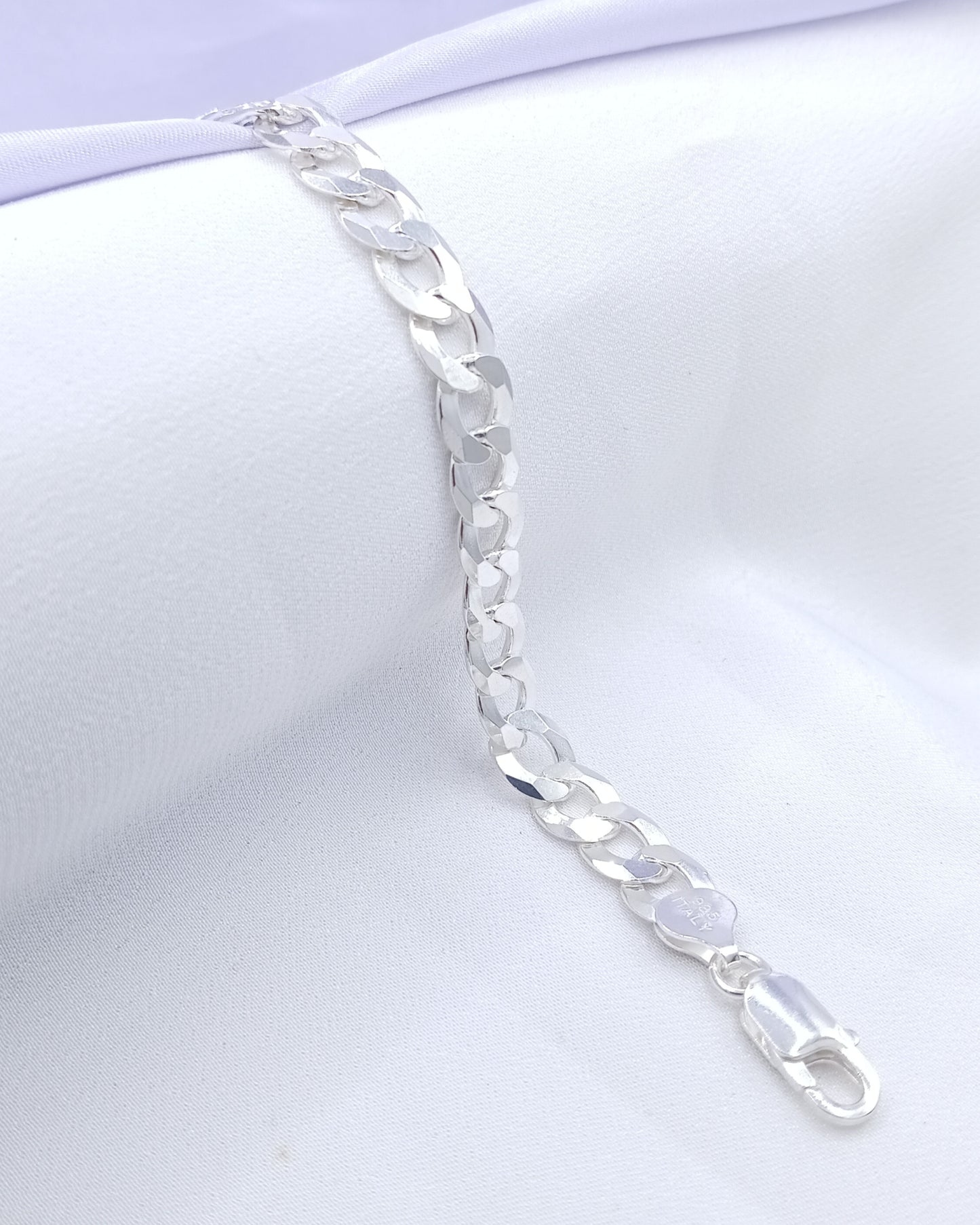 Pulsera eslabón cubano