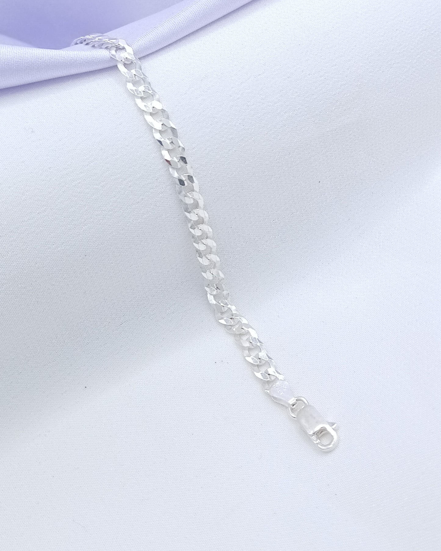 Pulsera eslabón cubano
