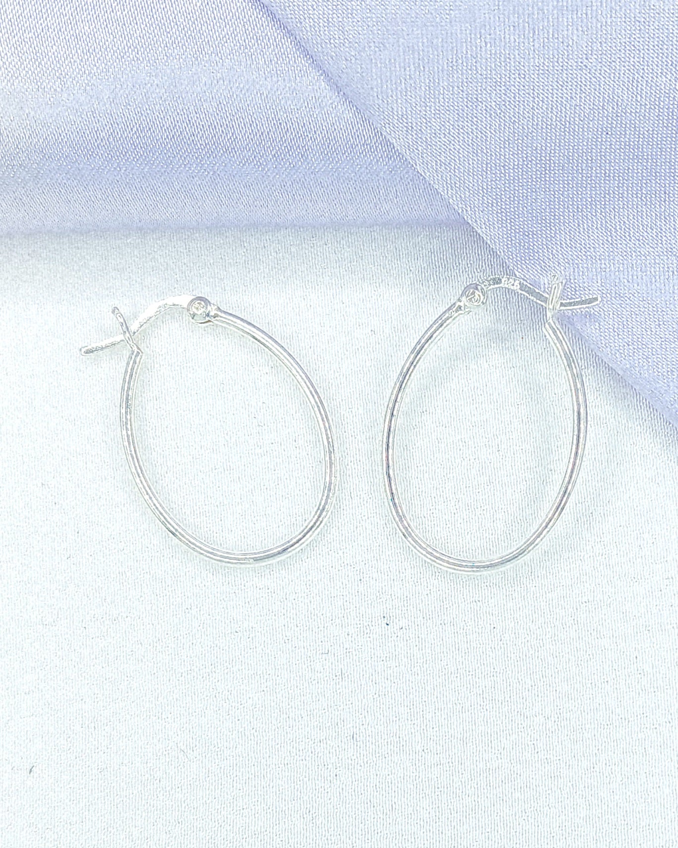 Argollas ovalo medio