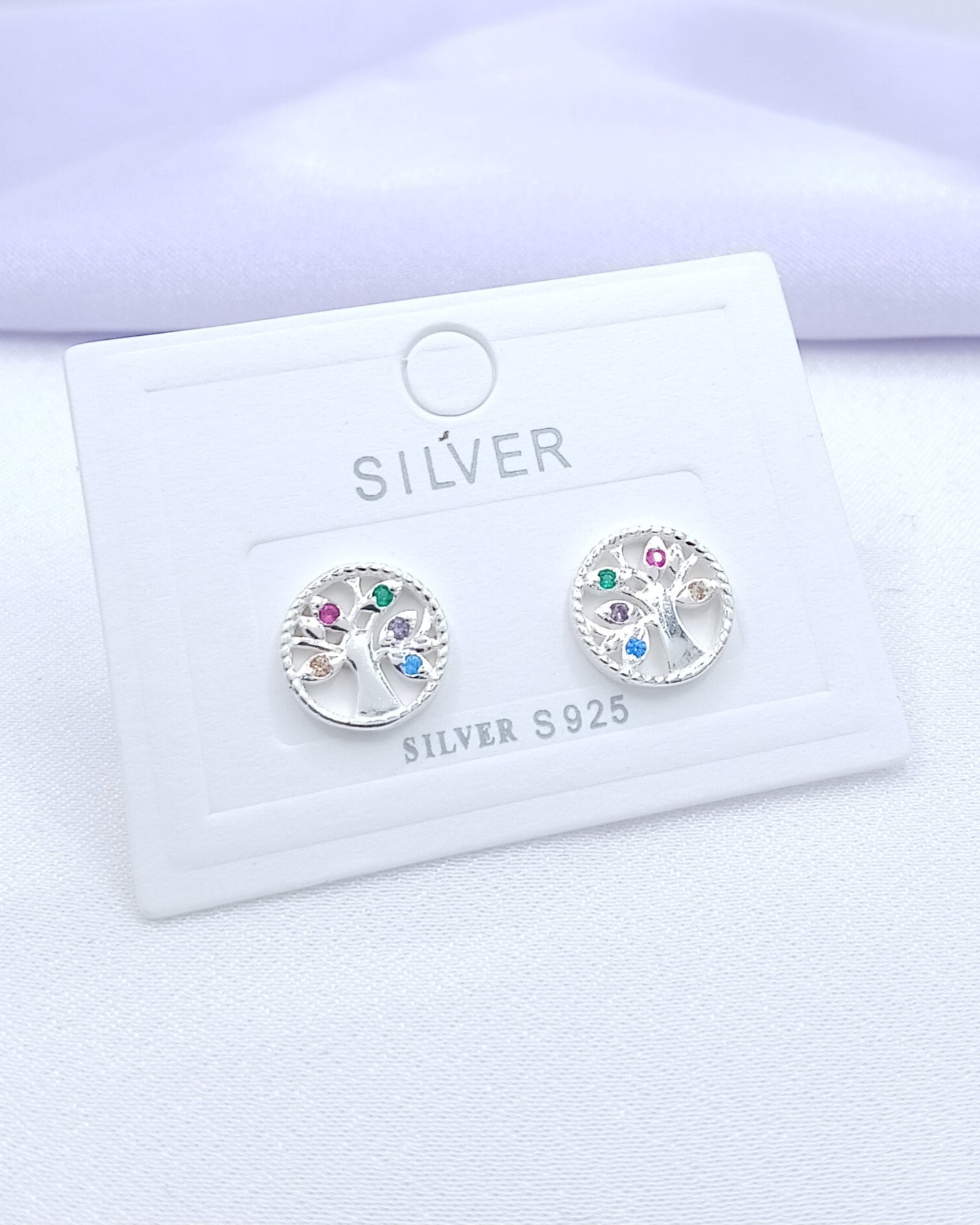 Aretes árbol de la vida