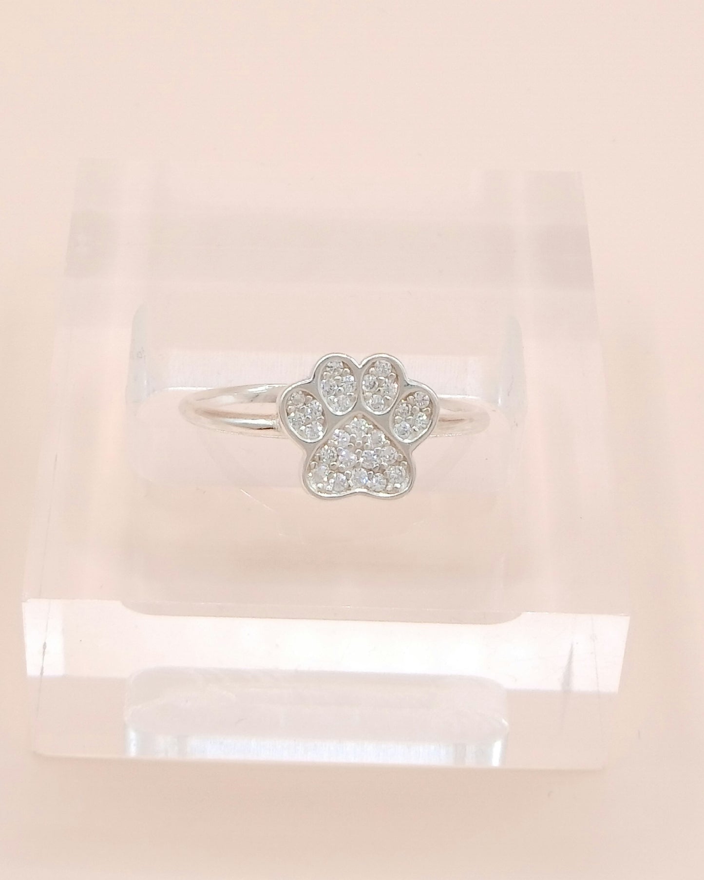 Anillo huella perrito