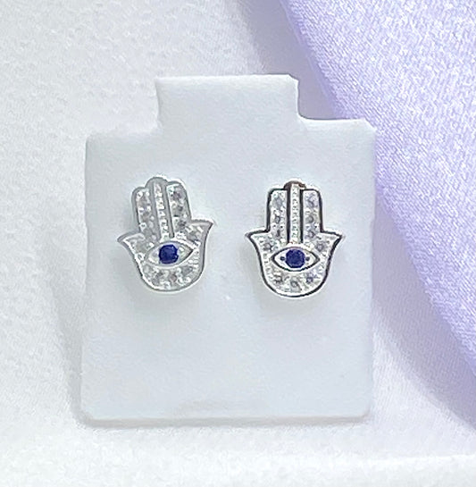 Aretes mano de Fátima