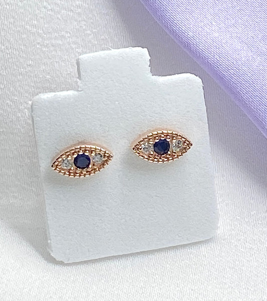 Aretes ojo turco