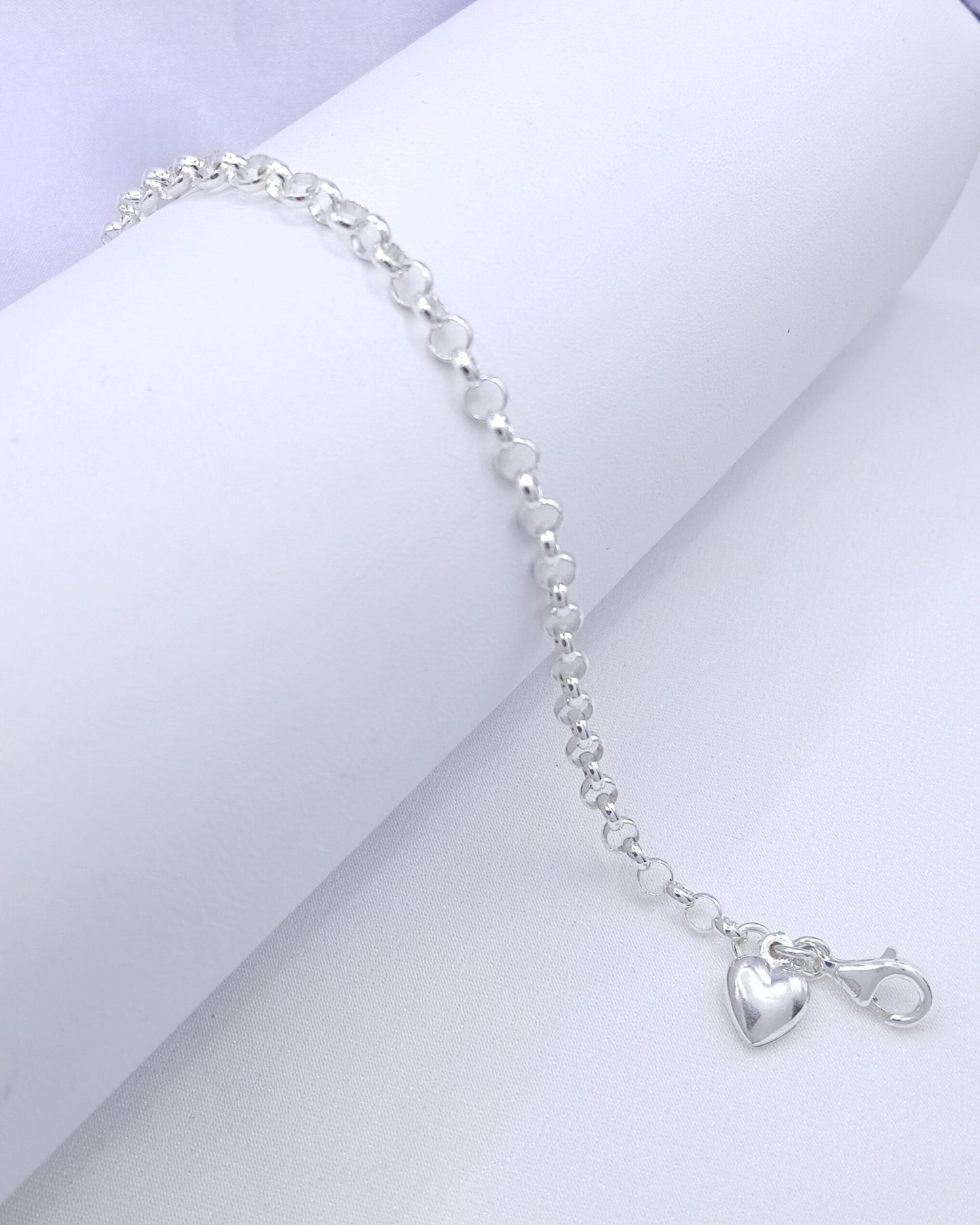 Pulsera rolo corazón