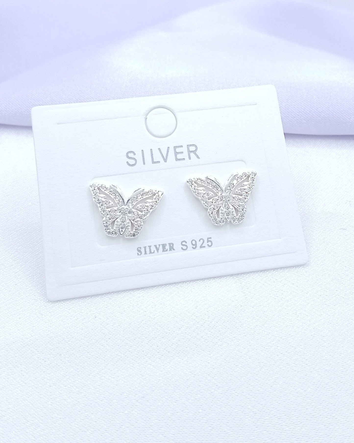 Aretes mariposa