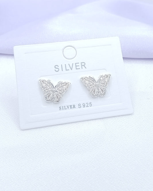 Aretes mariposa