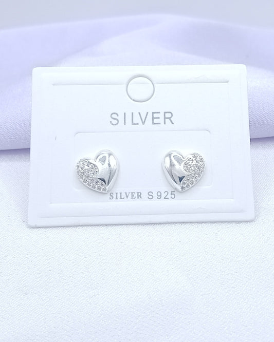 Aretes corazones