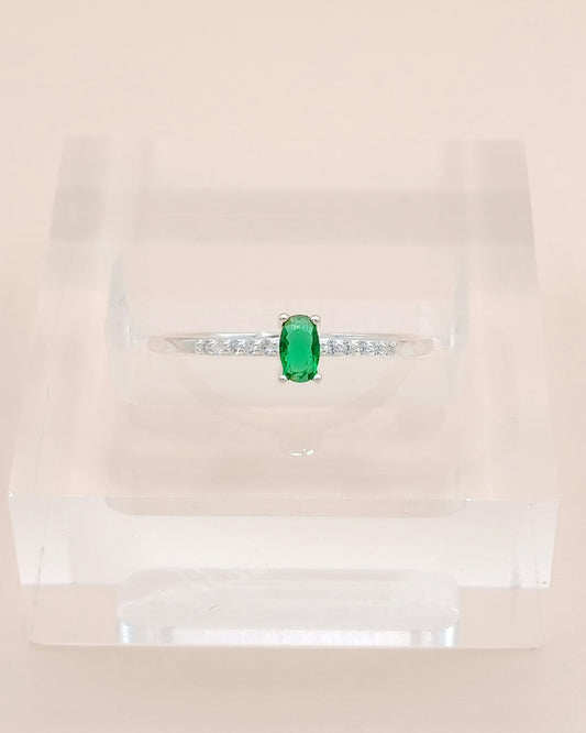 Anillo punto luz verde