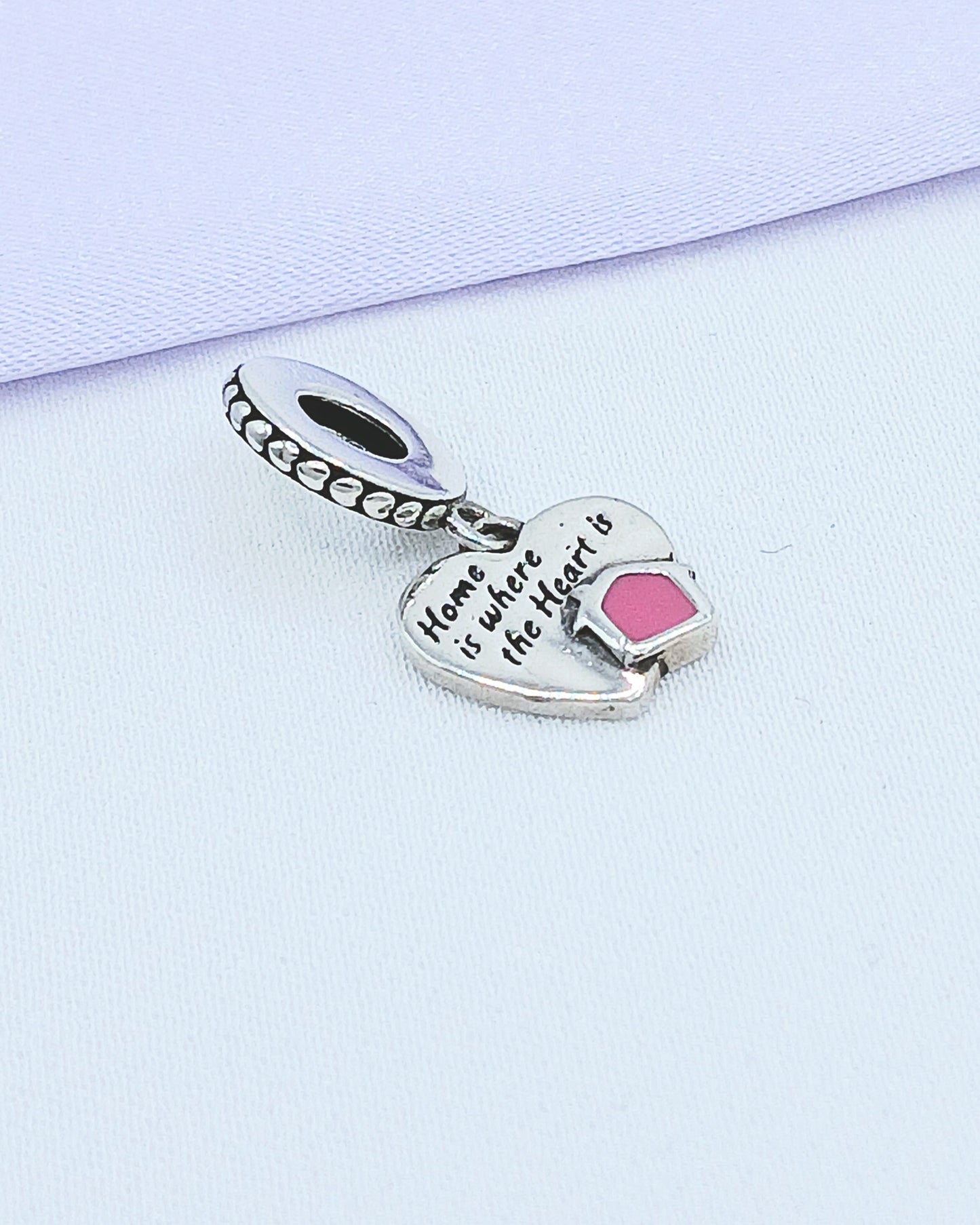 Dije charm casa y corazón