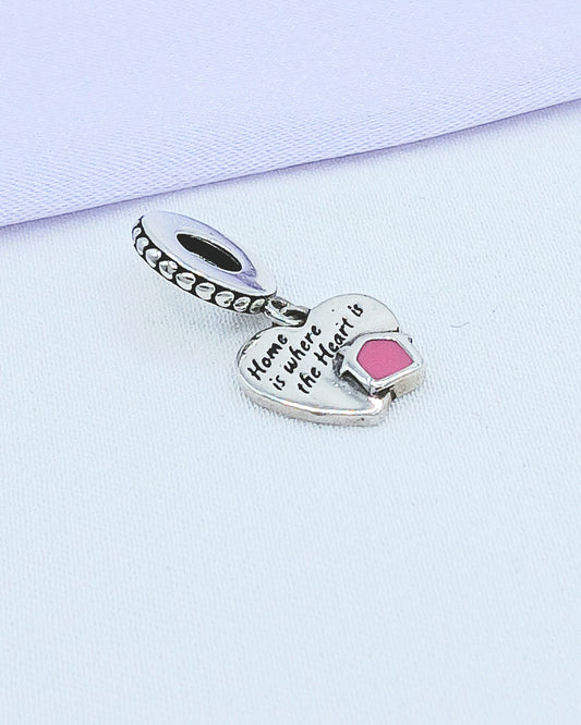 Dije charm casa y corazón