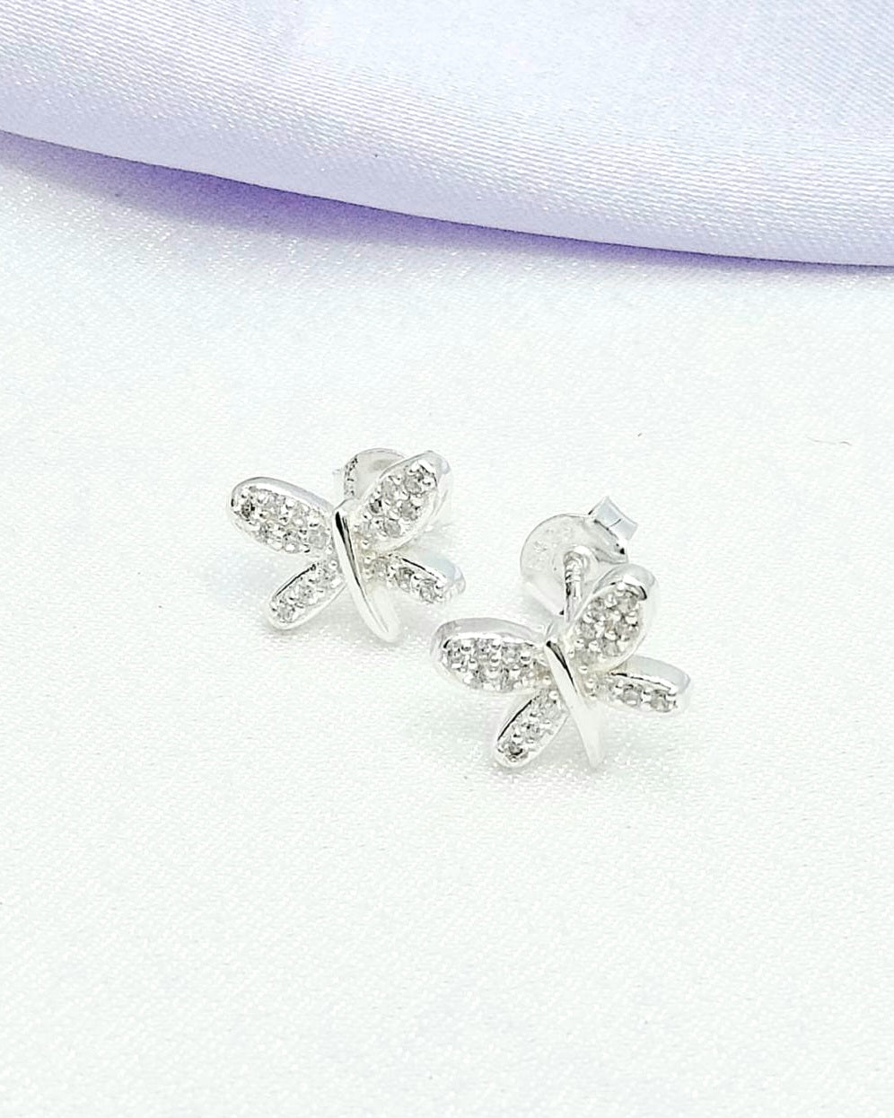 Aretes libélula