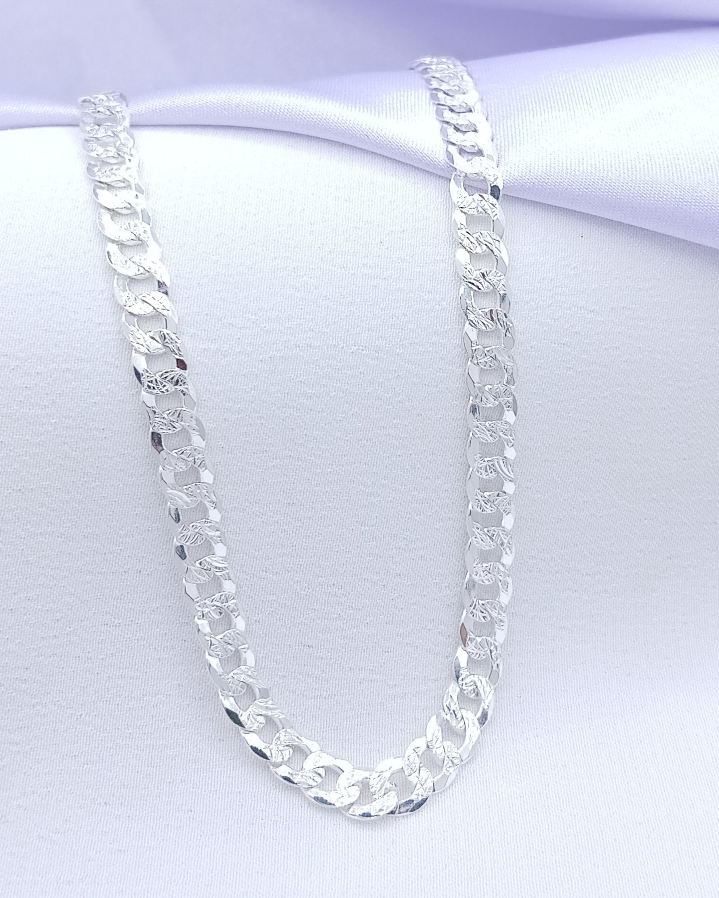 Cadena cubana diamantada 50