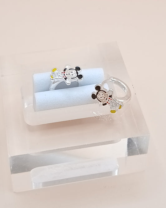 Argollas huggie mickey