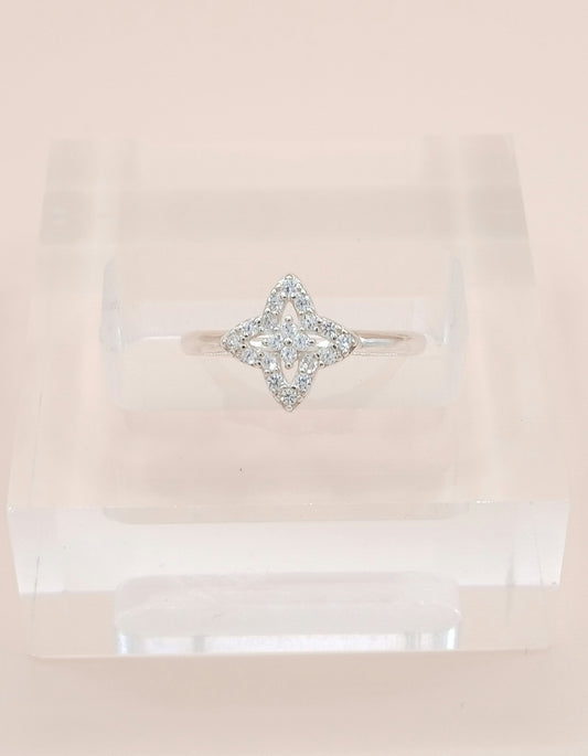Anillo flor vc