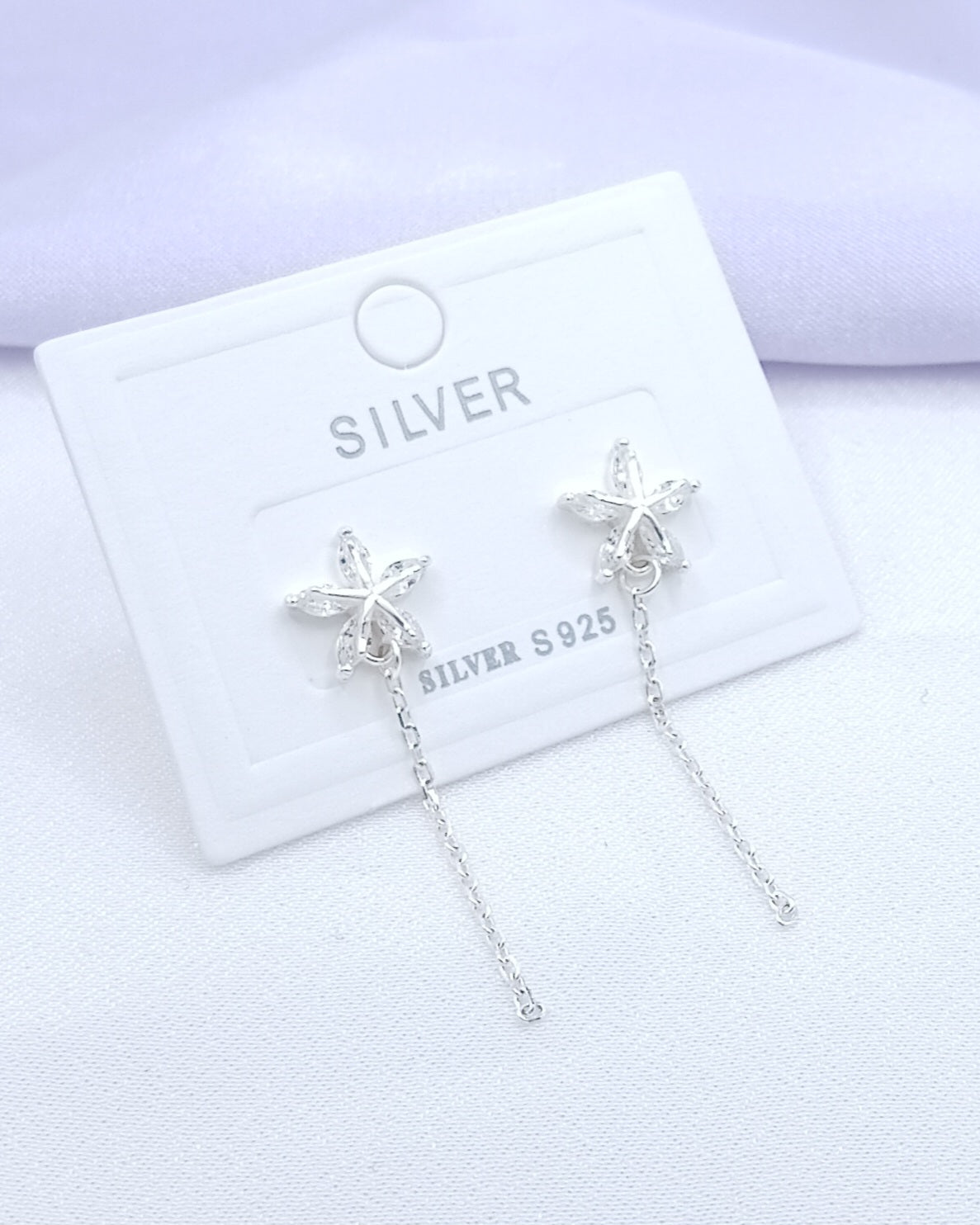 Aretes estrella fugaz
