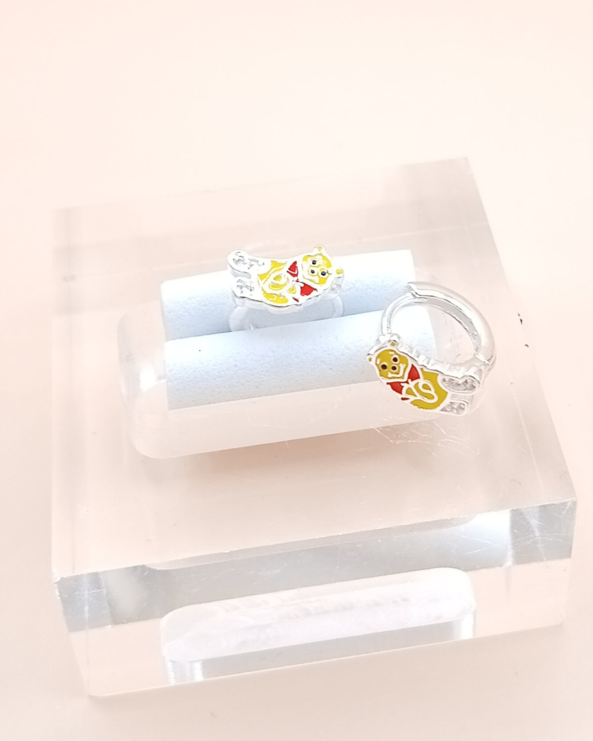 Argollas huggie oso pooh