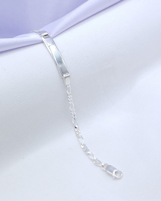 Pulsera placa eslabón cartier