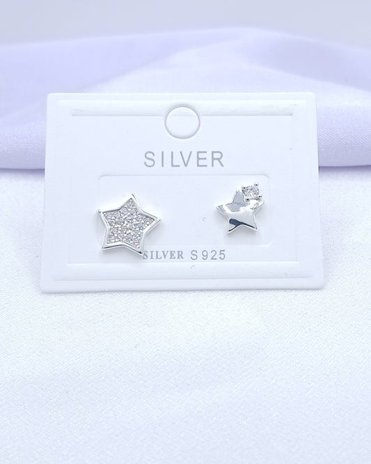 Aretes asimétricos estrellas